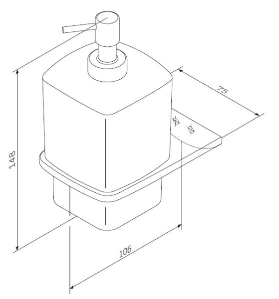 Дозатор Am.Pm INSPIRE 2.0 A50A36900
