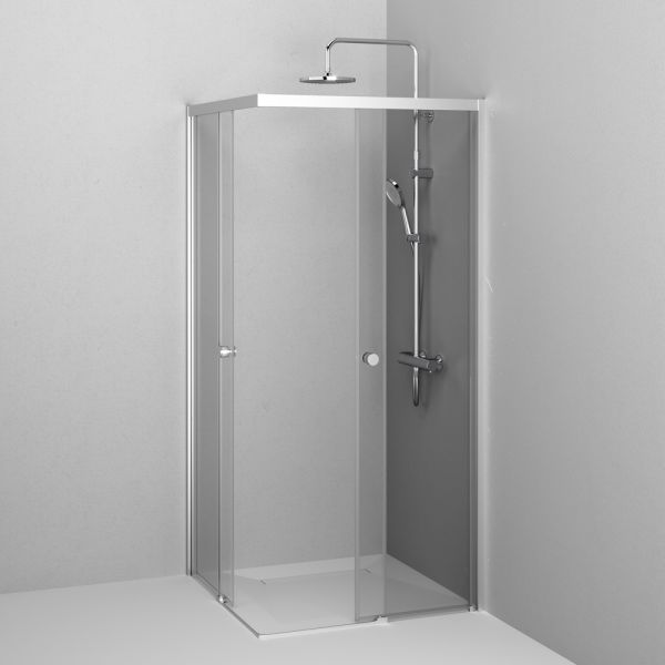 Душевой уголок Am.Pm X-joy W94G-403-9090-МТ1К 90x90 см без поддона хром матовый