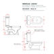 Унитаз Artceram HERMITAGE HEV004 01 00 белый