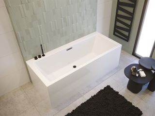Акриловая ванна Riho Lugo Wall B159001005 180x80см белый Акриловая ванна Riho Lugo Wall B159001005 180x80см белый