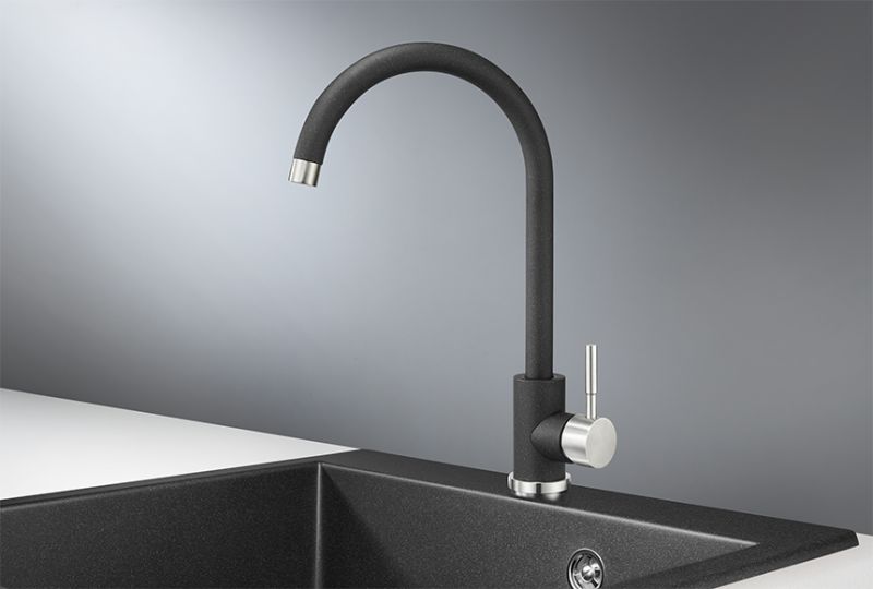 Смеситель для кухни Granula Standart ST-4031, ЧЁРНЫЙ Смеситель для кухни Granula Standart ST-4031, ЧЁРНЫЙ