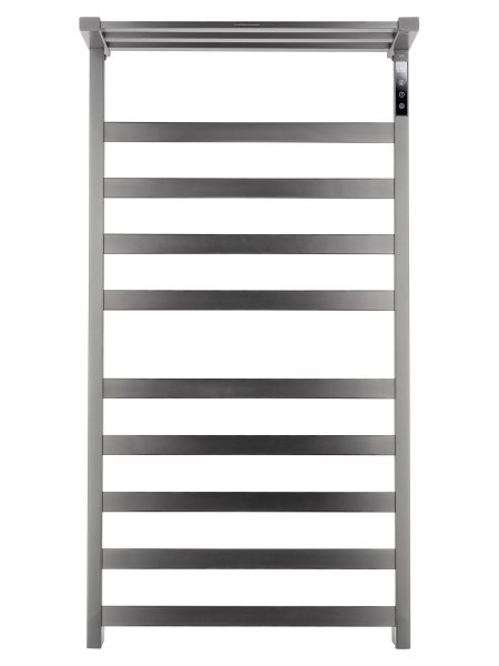 Полотенцесушитель электрический Wonzon & Woghand Frankfurt WW-1029-GM 48x90 см тёмный графит