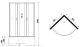 Душевая кабина Niagara NG-6508-14BKG с гидромассажем 90x90см чёрный/тонированное