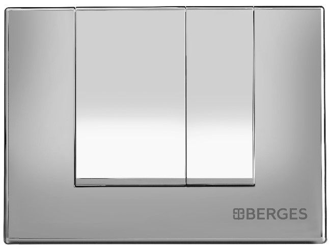 Инсталляция для унитаза Berges Novum S2 с кнопкой матовый хром 040242 Инсталляция для унитаза Berges Novum S2 с кнопкой матовый хром 040242
