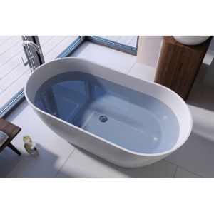 Ванна отдельностоящая Holbi Venus NEW 158x79см белый матовый 1.01.002.11.1