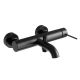 Смеситель для ванны и душа WasserKRAFT Niers 3001BL чёрный матовый