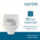 Унитаз подвесной Santek Нео 1WH302423 ободковый микролифт белый