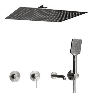 Душевой комплект WasserKRAFT Muritz 9851.98DVR3.350.363.444.100.345.443BN никель