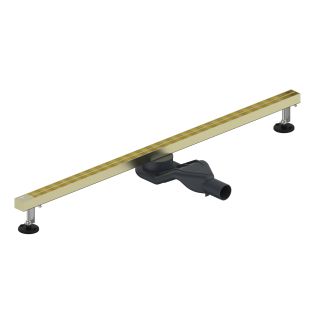Душевой лоток WasserKRAFT Tauber 64D90BG 90 см золото матовое