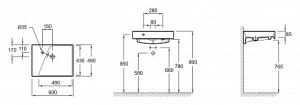 Тумба под раковину Jacob Delafon RYTHMIK EB1301-E10