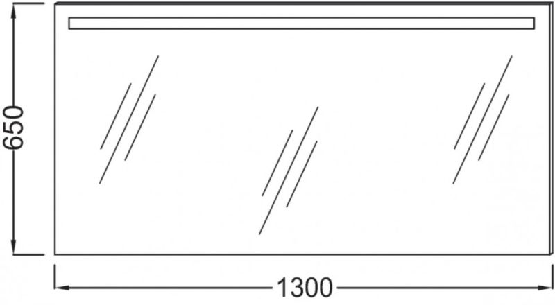 Зеркало с подсветкой 130 см PARALLEL Jacob Delafon EB1419-NF