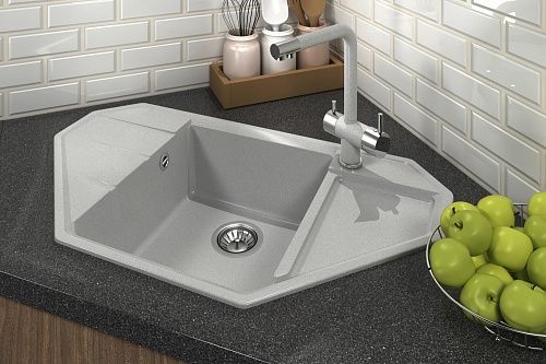 Кухонная мойка Dr. Gans Корона 910 серый