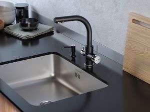Смеситель для кухни Paulmark Essen Es213011-401 антрацит