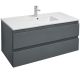 Тумба под раковину Jacob Delafon Madeleine EB1318-J54 100 см серый матовый