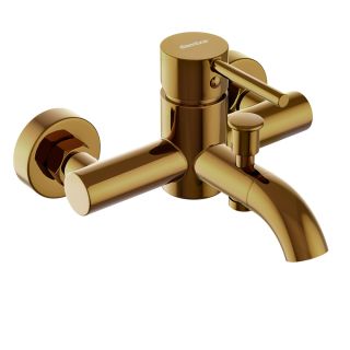 Смеситель для ванны и душа Damixa Scandinavian Pure 361000600 золото Смеситель для ванны и душа Damixa Scandinavian Pure 361000600 золото