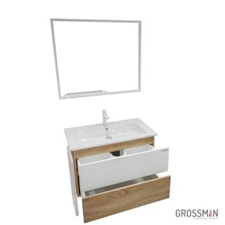 Зеркало Grossman Лофт 209002 90 см с полкой