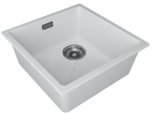 Мойка кухонная Paulmark Lumi LU45SK-WH белый