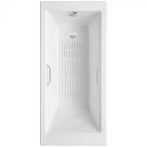 Ванна чугунная Delice Eclat DLR230621R-AS 170х70 с отверстиями под ручки и антискользящим покрытием