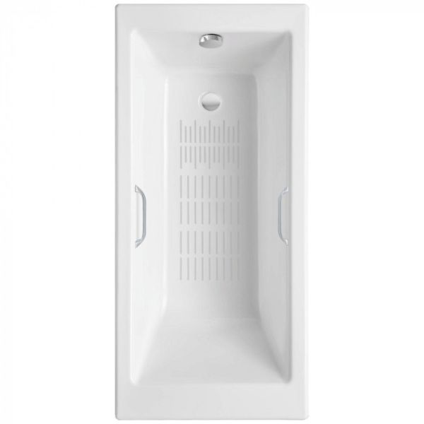 Ванна чугунная Delice Eclat DLR230621R-AS 170х70 с отверстиями под ручки и антискользящим покрытием Ванна чугунная Delice Eclat DLR230621R-AS 170х70 с отверстиями под ручки и антискользящим покрытием