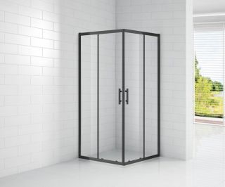 Душевой уголок Cezares ECO-O-R-2-100-C-NERO Душевой уголок Cezares ECO-O-R-2-100-C-NERO
