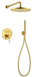 Душевой комплект Cezares Eco брашированное золото ECO-DSET-BORO