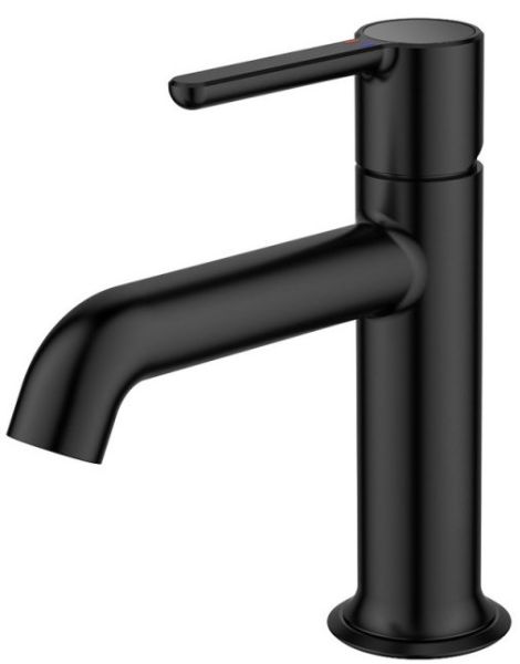Смеситель для раковины Cezares Eco чёрный матовый ECO-LS-NOP-W0