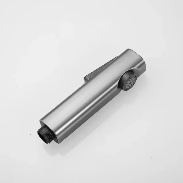 Гигиенический душ со смесителем Shevanik S6805T-1 оружейная сталь