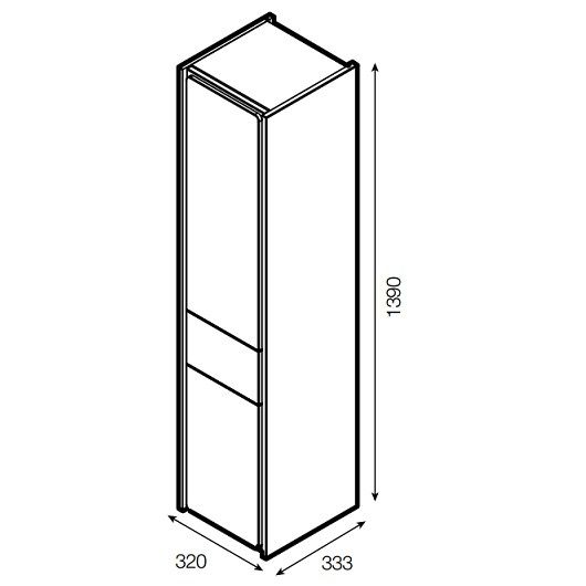 Пенал Roca Ronda ZRU9302966 L