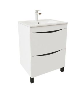 Тумба с раковиной IDDIS Cloud 60см белый CLO60WFi95 Тумба с раковиной IDDIS Cloud 60см белый CLO60WFi95
