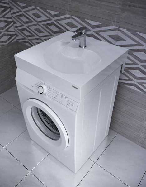 Раковина над стиральной машиной Paulmark Winken PM740431 60x50см белый
