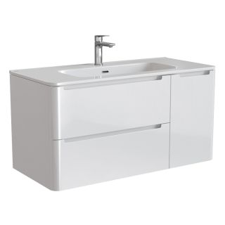 Тумба с раковиной IDDIS Edifice подвесная 100см белый EDI10W1i95K Тумба с раковиной IDDIS Edifice подвесная 100см белый EDI10W1i95K