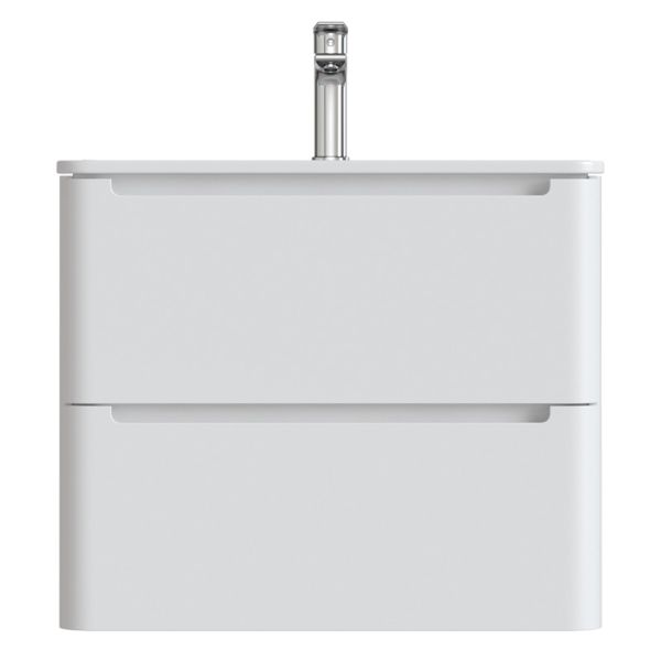 Тумба с раковиной IDDIS Edifice подвесная 60см белый EDI60W0i95K