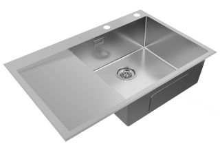 Мойка кухонная Paulmark Kroner-Edge PM777851-BSR брашированная нержавеющая сталь Мойка кухонная Paulmark Kroner-Edge PM777851-BSR брашированная нержавеющая сталь