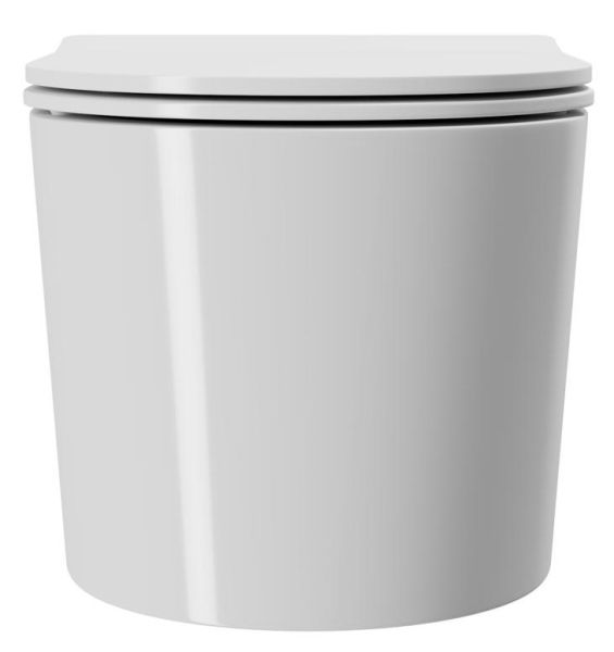 Подвесной унитаз Point Веста PN41701 безободковый белый Подвесной унитаз Point Веста PN41701 безободковый белый