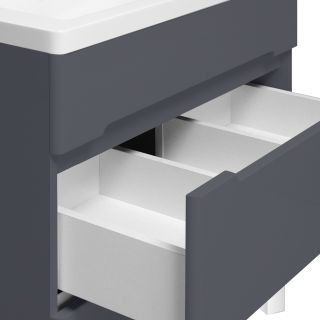 Тумба Runo Парма 60 2 ящика графит под умывальник Omega 60 (00-00001454) Тумба Runo Парма 60 2 ящика графит под умывальник Omega 60 (00-00001454)