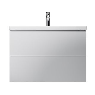 Тумба с раковиной Am.Pm Gem M90-FHX0802WG-WCC0802WG 80 см белый