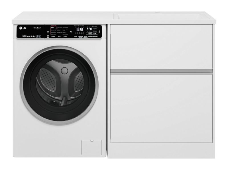 Напольная тумба под раковину Misty Ингрид УТ000026853 68.6 см белый