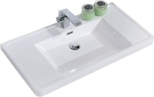 Раковина BelBagno из искусственного мрамора 90см EA-900-LVB
