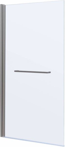 Шторка для ванны Allen Brau Priority 3.31024.BA серебро браш