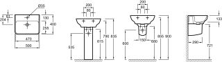 Раковина - столешница  Jacob Delafon STRUKTURA  EGF112-00 Раковина - столешница  Jacob Delafon STRUKTURA  EGF112-00