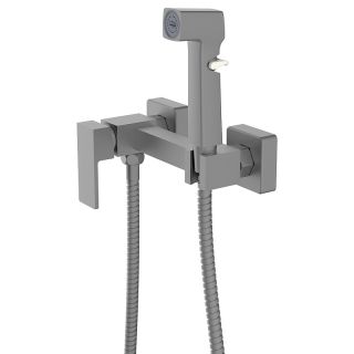 Гигиенический душ со смесителем Azario Seyne AZ-KFX05GR графит