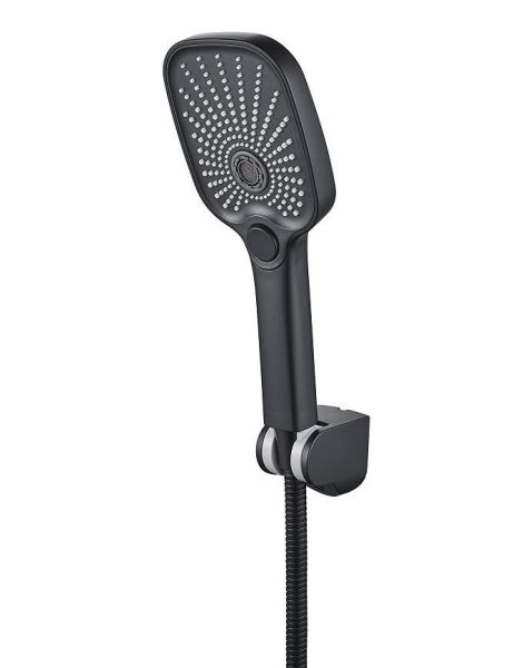 Смеситель для ванны Shevanik S8522H чёрный