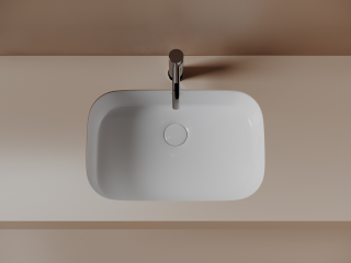 Раковина встраиваемая снизу Ceramicanova Эра (Era) CN15006 57 см белый