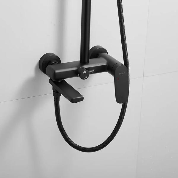 Душевая стойка Shevanik S8536H чёрный