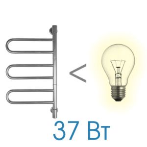 Полотенцесушитель электрический Energy U chrome G3K