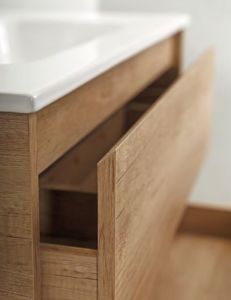 Тумба под раковину BelBagno подвесная 80x50см Rovere Nebrasca Nature KRAFT-800-2C-SO-RNN