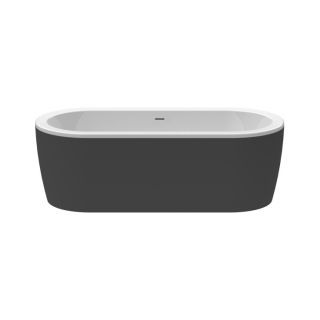Фронтальная панель для ванны Cezares SLIM CENTRAL-180-SCR-NERO 180 см чёрный