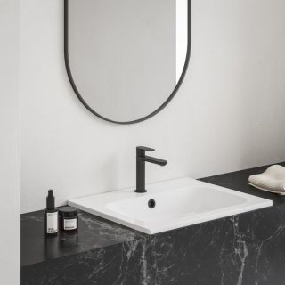 Смеситель для раковины Ravak Eleganta EL X070290 чёрный матовый