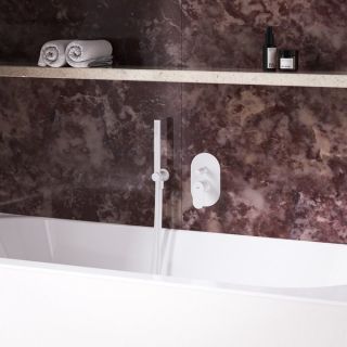 Смеситель для душа Ravak Eleganta EL X070261 белый вельвет