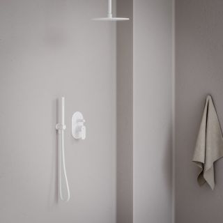 Смеситель для душа Ravak Eleganta EL X070261 белый вельвет